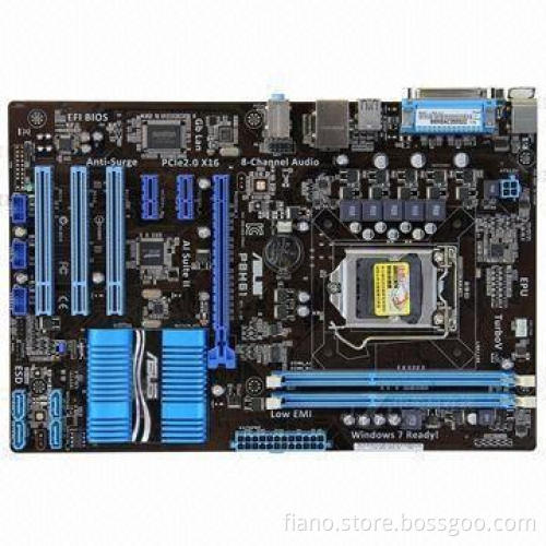ATX Laptop Motherboard, Supports LGA1155/I3/I5/I7 Processor, Intel H61 Main Chipset